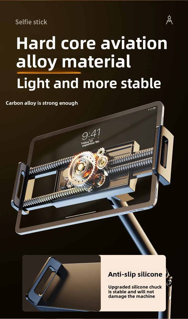 Tablet Stand For Ipad, Adjustable Tablet Holder, For Compatible 4-13in Ipad,surface, Kindle,tablets,portable Monitors And More