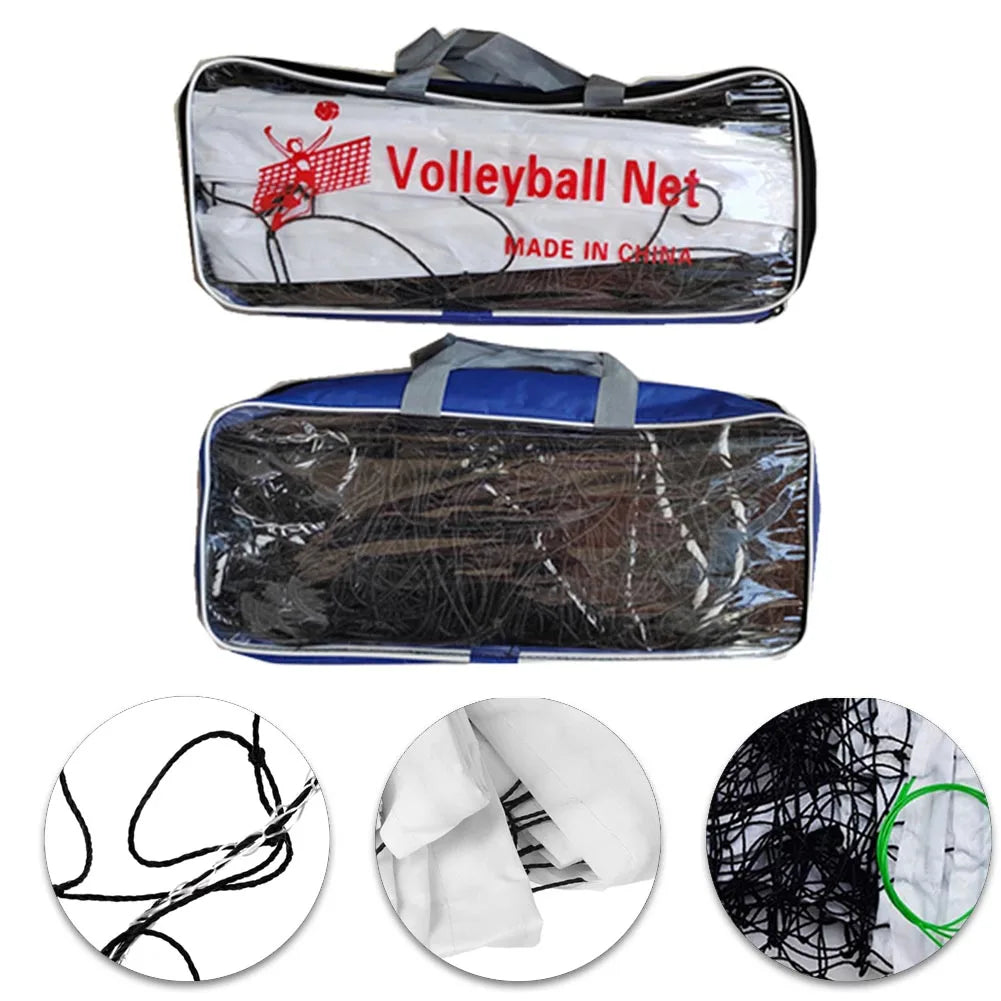 950*100cm Volleyball Net Portable Nylon Mesh Net For Beach Backyard Volleyball Tennis Badminton Outdoor Sports Supplies