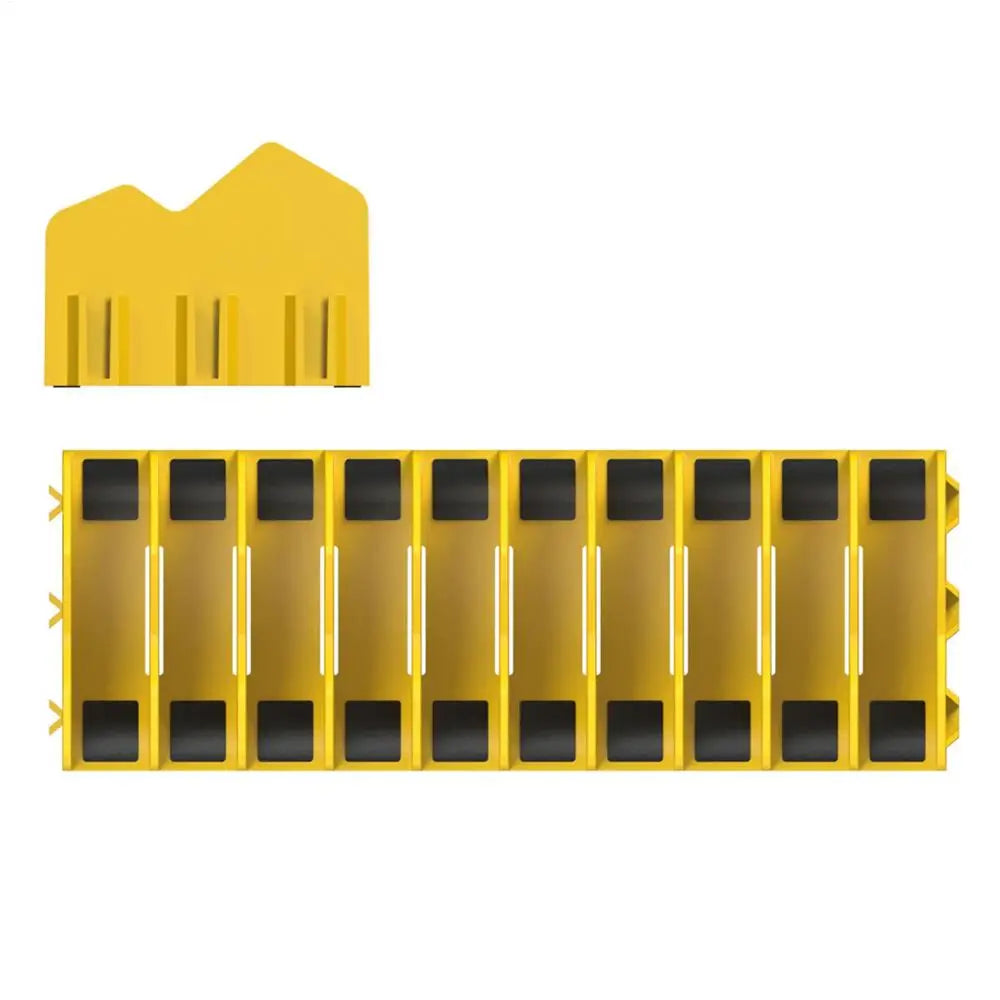 Practical plier organizer rack Holds up to ten pliers Drawer Toolbox Sturdy Pliers Tool Organizer Storage Rack Space-Saving