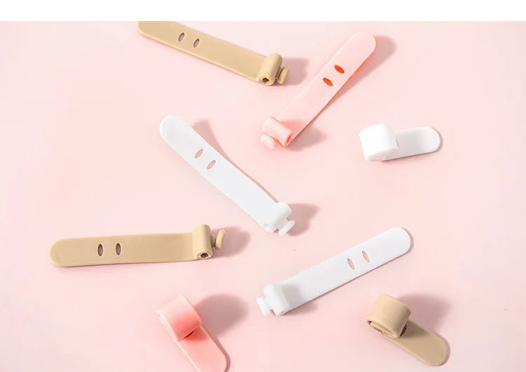 MOHAMM 1 Piece Cute Cable Organizers Holder Clips for Desktop Cord Organizers Management Office Home