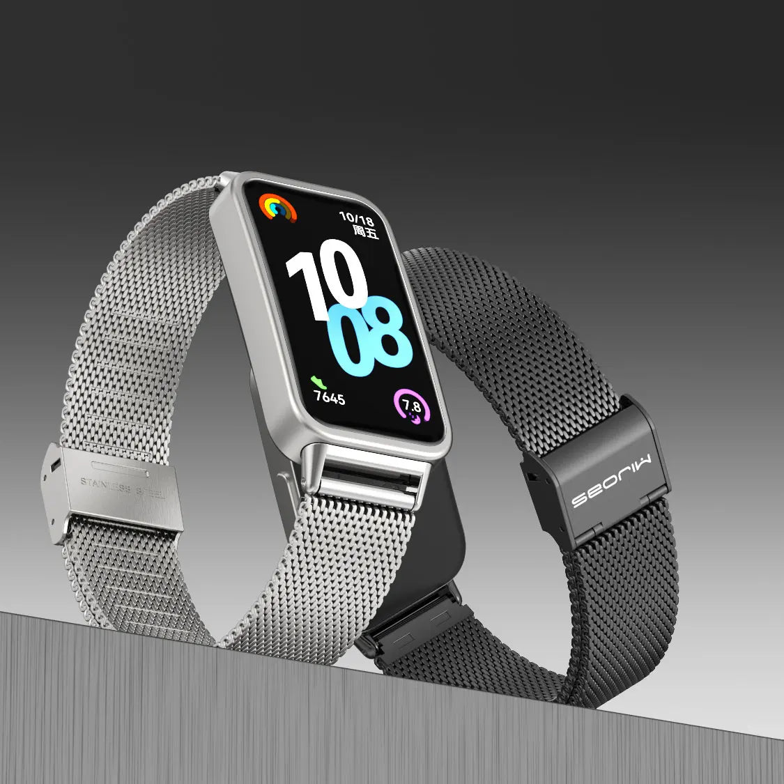 Metal Strap For Huawei Band 10 Stainless Steel WatchBand for Huawei Band 9 Wristband for Huawei Band 8 Replacement Accessories