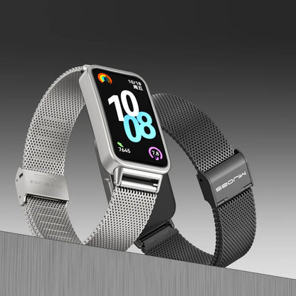 Metal Strap For Huawei Band 10 Stainless Steel WatchBand for Huawei Band 9 Wristband for Huawei Band 8 Replacement Accessories
