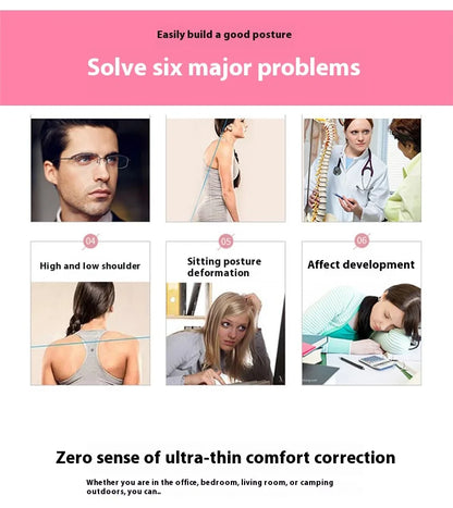 Posture Corrector Anti Humpback Corrector Women Men Posture Correction Back Stabiliser Adjustable Back Support Back Straightener