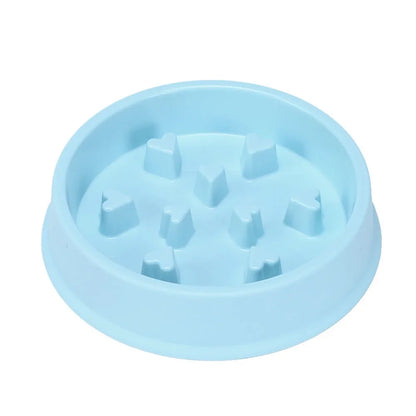 Pet Dog Slow Feeder Bowl Puppy Non Slip Puzzle Bowl Anti-Gulping Pet Slower Food Feeding Dishes Dog Bowl for Medium Small Dogs