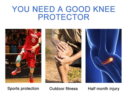1Pcs Orthopedic Knee Pad Knee Brace Support Joint Pain Relif Patella Protector Adjustable Sport Kneepad Guard Meniscus Ligament