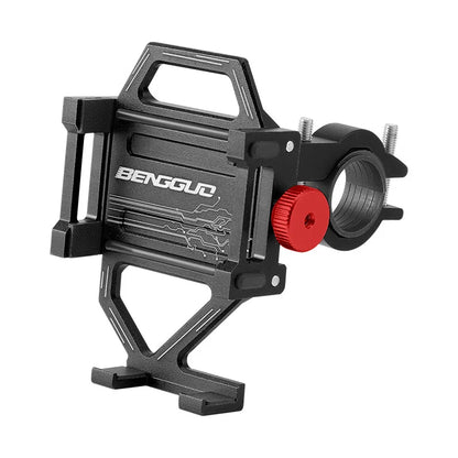 Bicycle Phone Holder Upright Aluminum Alloy Phone Holder Mountain Bike Phone Navigation Holder Phone Holder