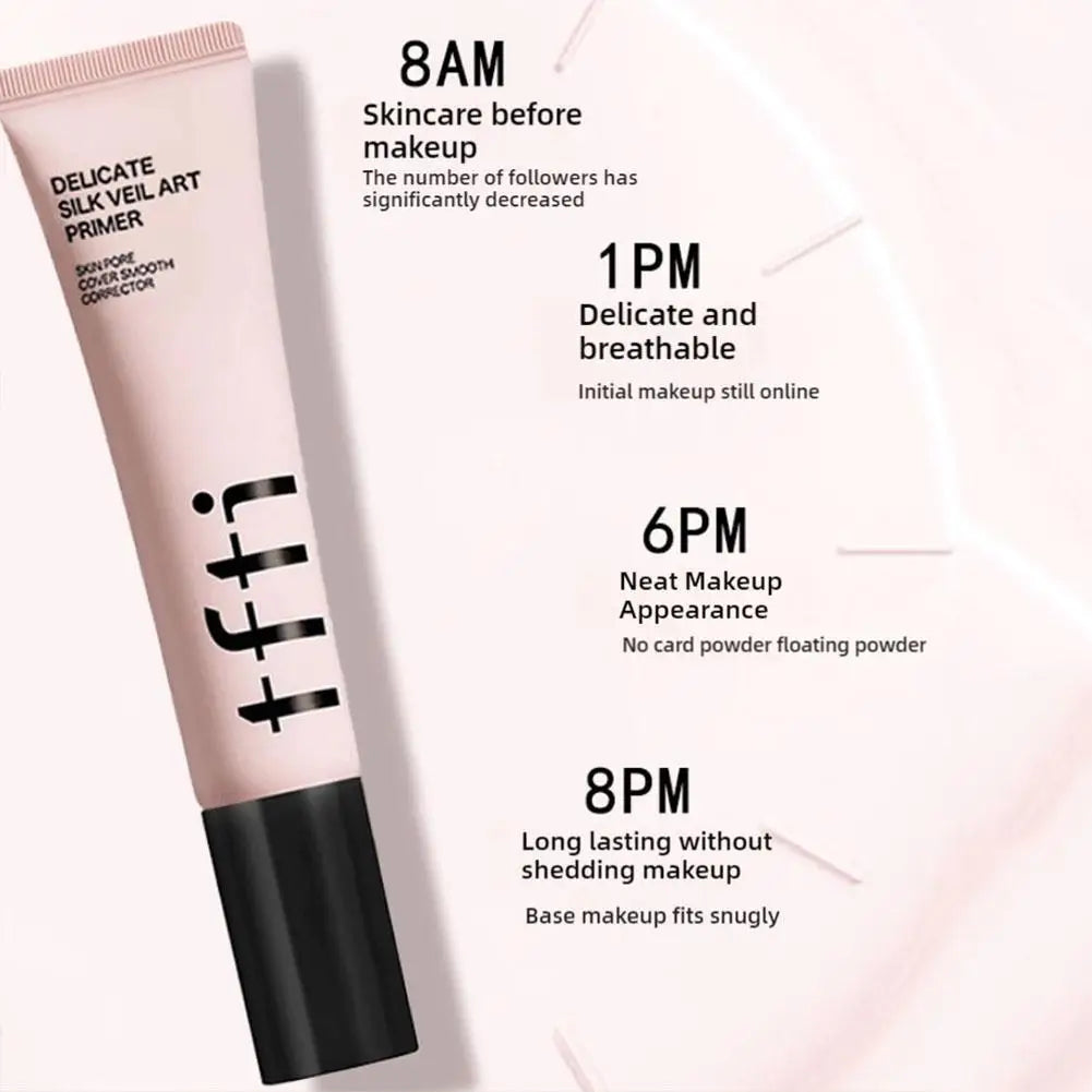 TFIT Facial Primer Makeup Moisturize Conceal Blemishe Hide Pore Improve Skin Tone Brightening Facial Skin Korean Cosmetic Makeup