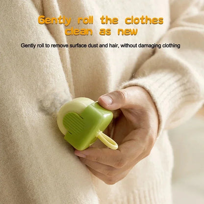 Portable Lint Roller Strong Adhesive Hair Sticking Machine for Clothes Washable Pets Furniture Cleaning Time-Saver Hair Sticky