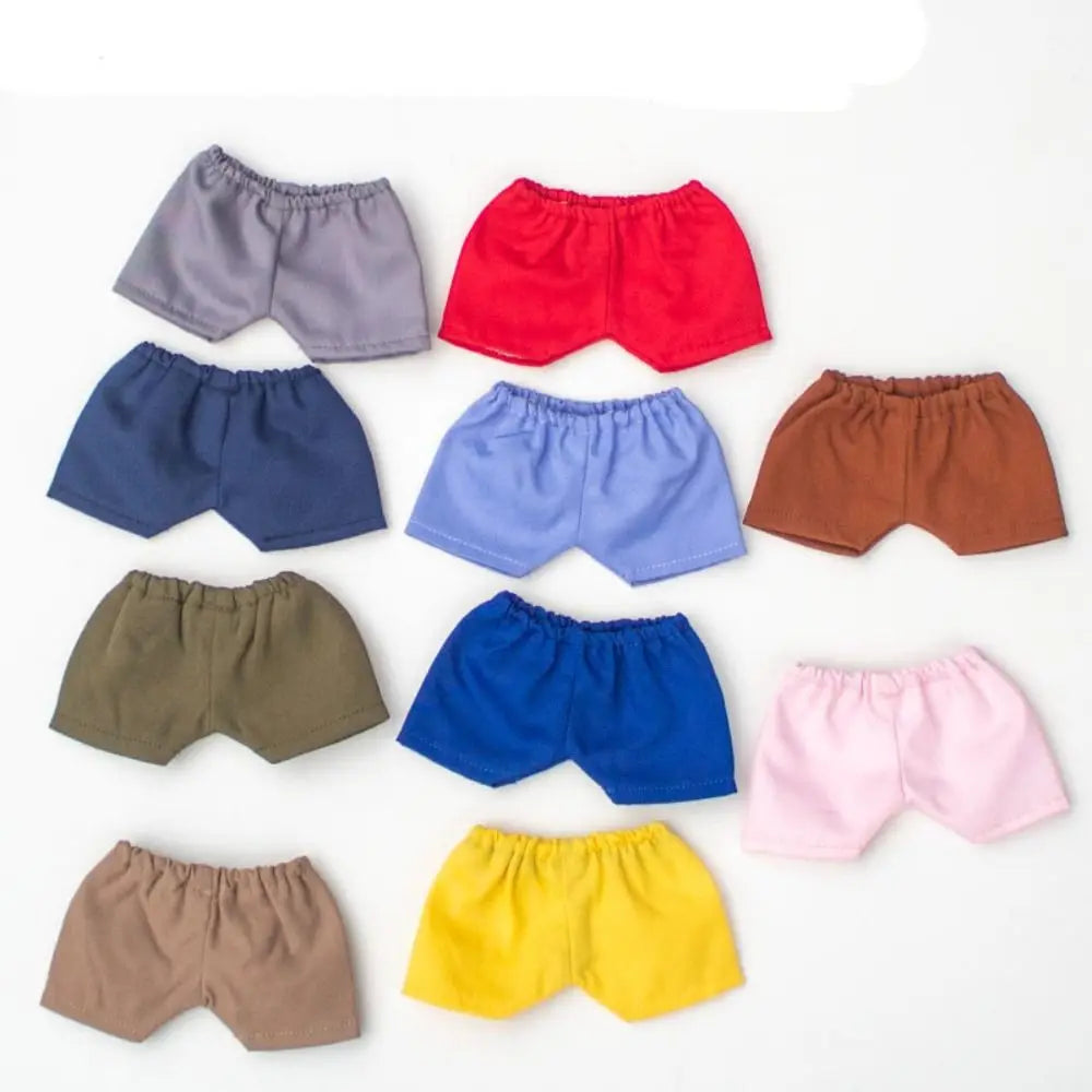 Fashion Cotton Doll Clothes Multi-colors Cute Casual Wears Pants Mini Dolls Clothes Accessories