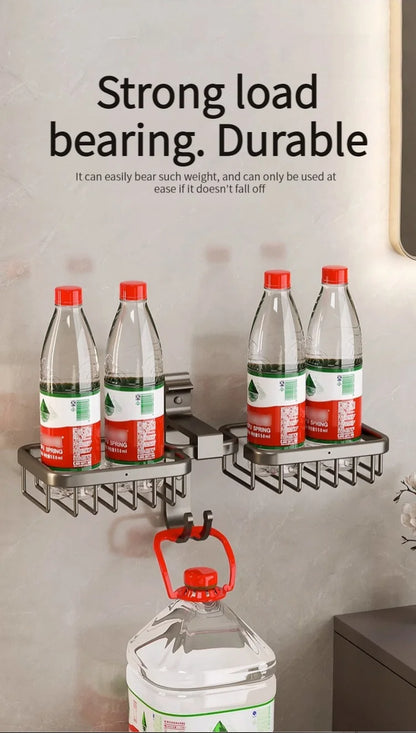 Aluminum Bathroom Drain Soap Storage Holder Soap Dish Storage Rack Bathroom Accessories