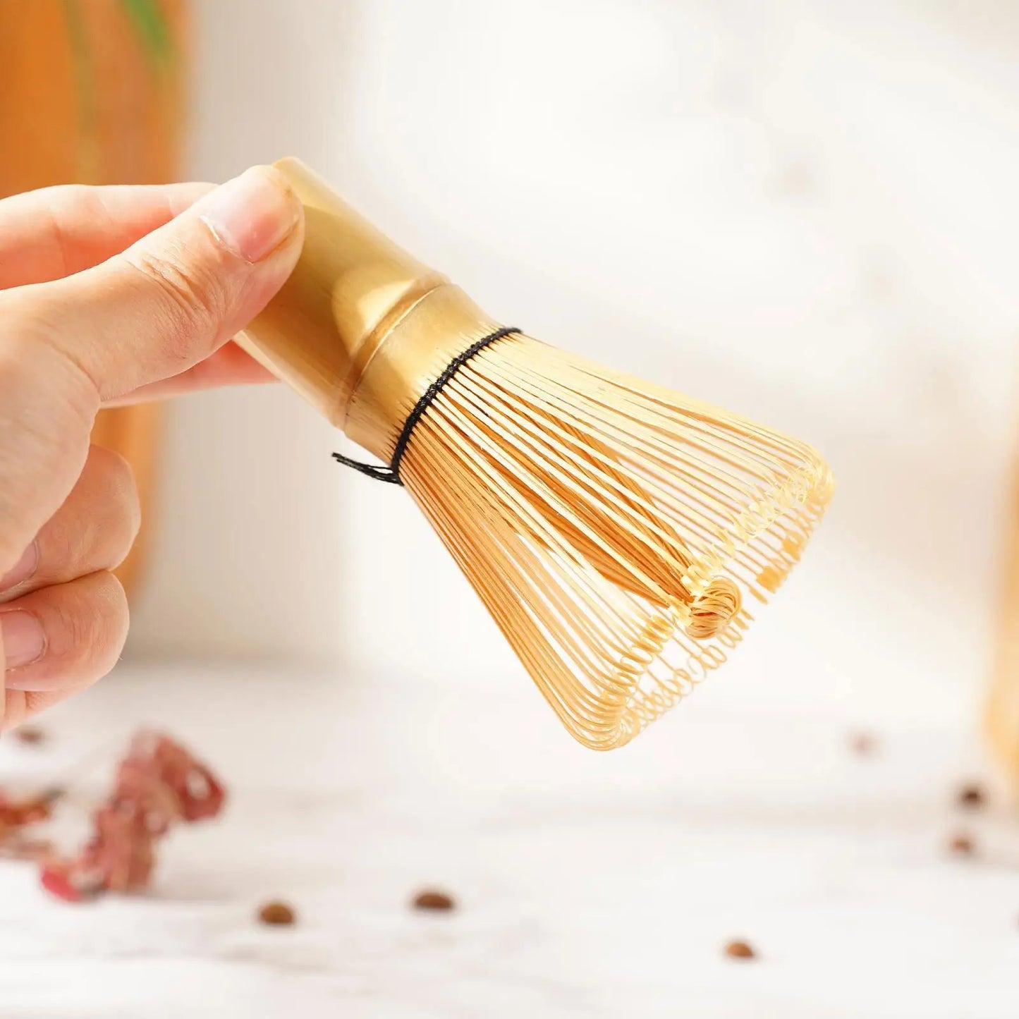 Matcha Whisk Set Multifunction Handmade Starter Kit Utensil for Ceremonial