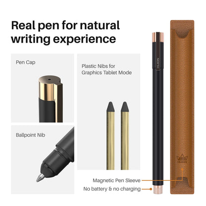 Huion Note 2-in-1 Digital Notebook Drawing Tablet Bluetooth Wireless Paper Tablet Electronic Writing Pad Digital Art Tablet