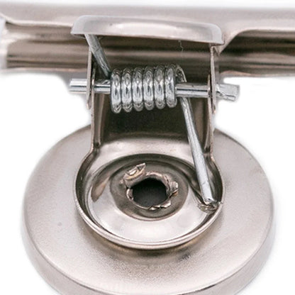 12/60pcs Fridge Strong Clips Magnets Scratch Free Detailed List Display Fastener Powerful Magnetic Paper Clip for Refrigerator