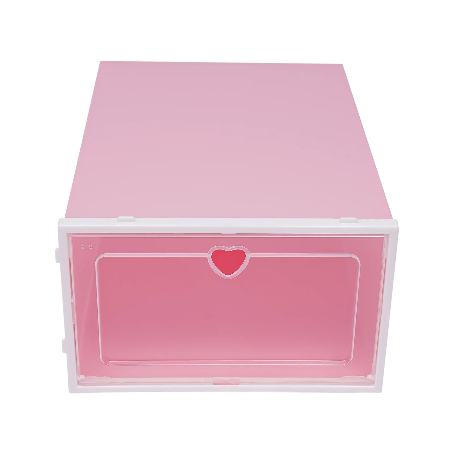 20Pcs Foldable Shoe Storage Boxes with Lids Transparent Stackable Containers Drawer Style PP Plastic Shoe Organizers