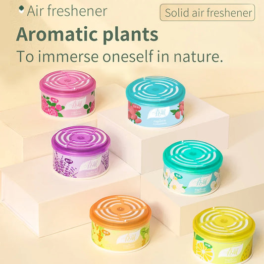 3PCS Home freshener Car Air Freshener Home Deodorizing Solid Scent Lavender Fragrance Flavors Home Decor Accessories