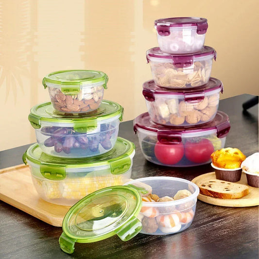 Fridge Organizer Food Storage Containers Fresh Fruit Refrigerator Storage Box Snack Sealed Jar Lunch box Kitchen organizer