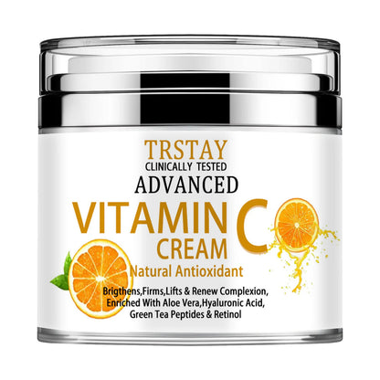 Vitamin C Cream, Vitamin C Face Cream With Nicotinamide & Hyaluronic Acid,