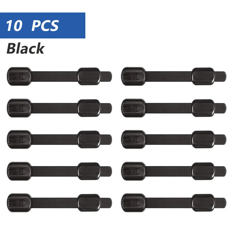 Baby Safety Lock Drawer Child Safety Cabinet Locks Adhesive Cabinet For Drawer Door Latches Baby Safe Straps Child Door Security