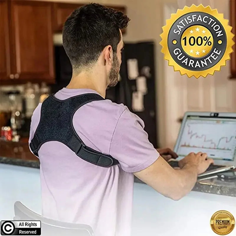 Anti-Hunchback Corrector For Improving Posture Reducing Hunchback Lightweight Back Support Back Sitting Correction Belt