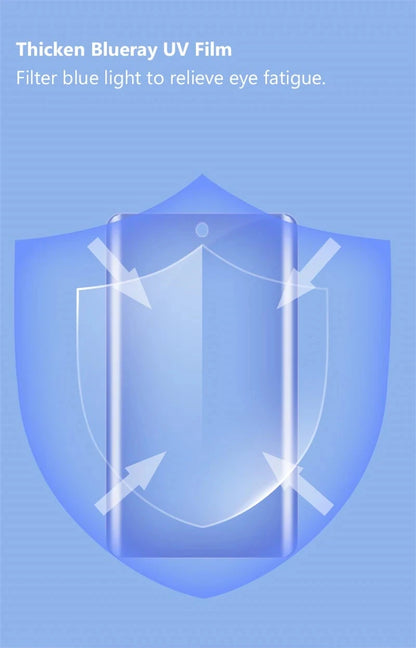 FONLYU UV Glass Film Cell Phone Screen Protector for Hydrogel Sheets Cutting Machine HD Matte Privacy Blueray Full Cover Movie