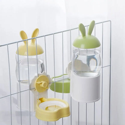 Portable Water Drinking Dispenser Large Capacity Durable Automatic Water Drinker Smooth Surface 800ml Pet Water Dispenser