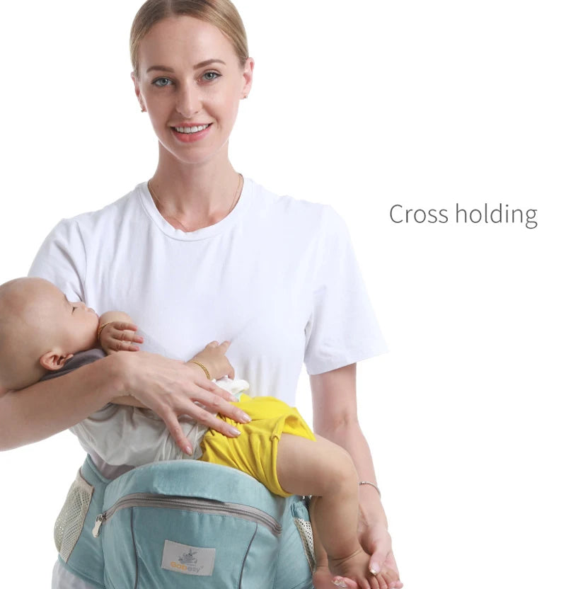 Ergonomic Baby Carrier Portable Infant Kid Hip Seat Waist Stool Sling Front Facing Kangaroo Baby Wrap Carrier For Baby Gear