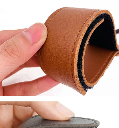 1PCS Baby Stroller Hook PU Leather Adjustable Pram Hook Cart Organizer Diaper Bag Hanger Children Boy Girl Travel Accessories