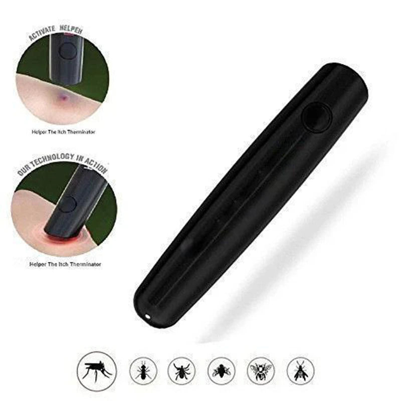 Electronic Mosquito Bite Pen Relief Burning Pain & Swelling Relieve Stings Pen Mosquito Against Portable Tool for Summer Hot New