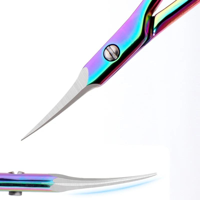 Stainless Steel Manicure Scissors for Nail Care Cuticle Nipper Dead Skin Remover Scissors Nail Art Cuticule Cutter Beauty Tool