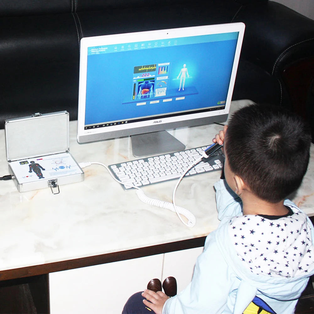 6G Quantum Resonance Magnetic Analyzer Health Analyzer Health Diagnosis Machine Multiple Languages