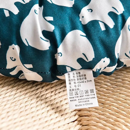 40*40cm Thicken Dining Chair Cushion Warm 10styles Student Seat Cushion Non-slip Round Cushion Student Office Home