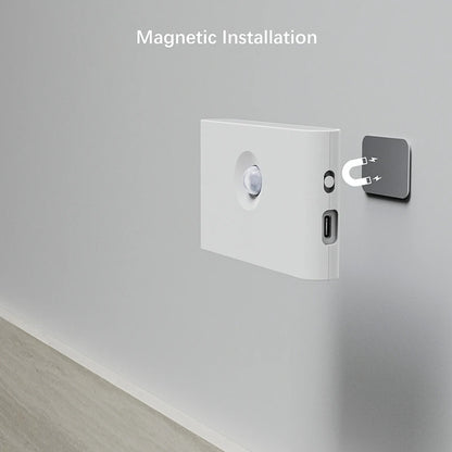 Smart Motion Sensor LED Night Lights, Eye Protection Bedside Night Lamp Cabinet Lighting for Bedroom Bathroom Hallway Camping