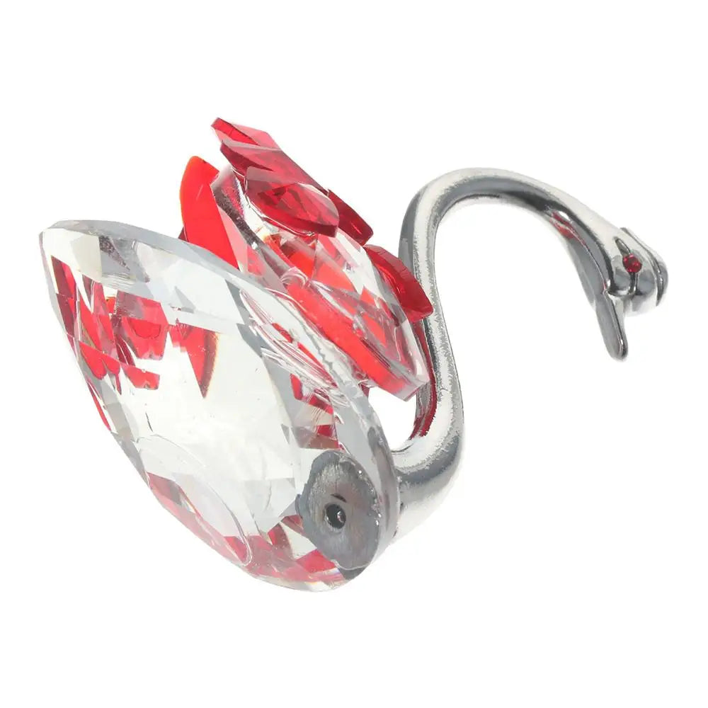Beautiful Glass Home Decoration, Cute Swan Statue, Home Decoration, Dining Table Family Collection Gift, Home Crystal Decoration