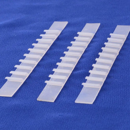 100 Pcs Silicone Anti Slip Hanger Strips Adhesive Grips Clothes Wardrobe Closet Non Skid Tape Home Decor Supply Strap Sticker