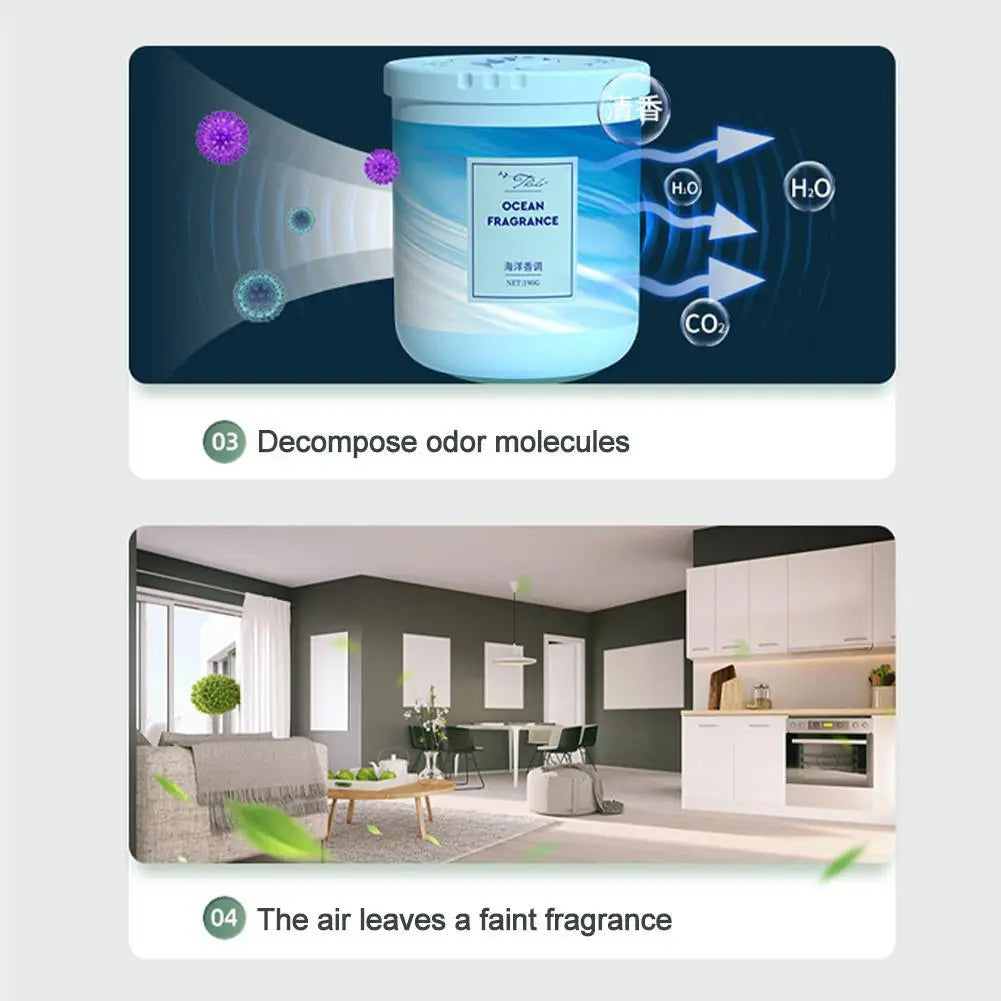 Car Air Freshener Odor Eliminator Essential Long-Lasting Strong Fragrance For Home Hotel Bedroom Toilet Wardrobe