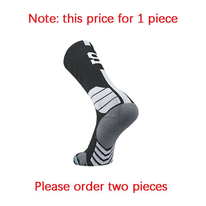 Sports Basketball Socks Professional 1pc Football Sock Men's Cycling Soccer Socks Running Sock Calcetines Customized Number 0-9