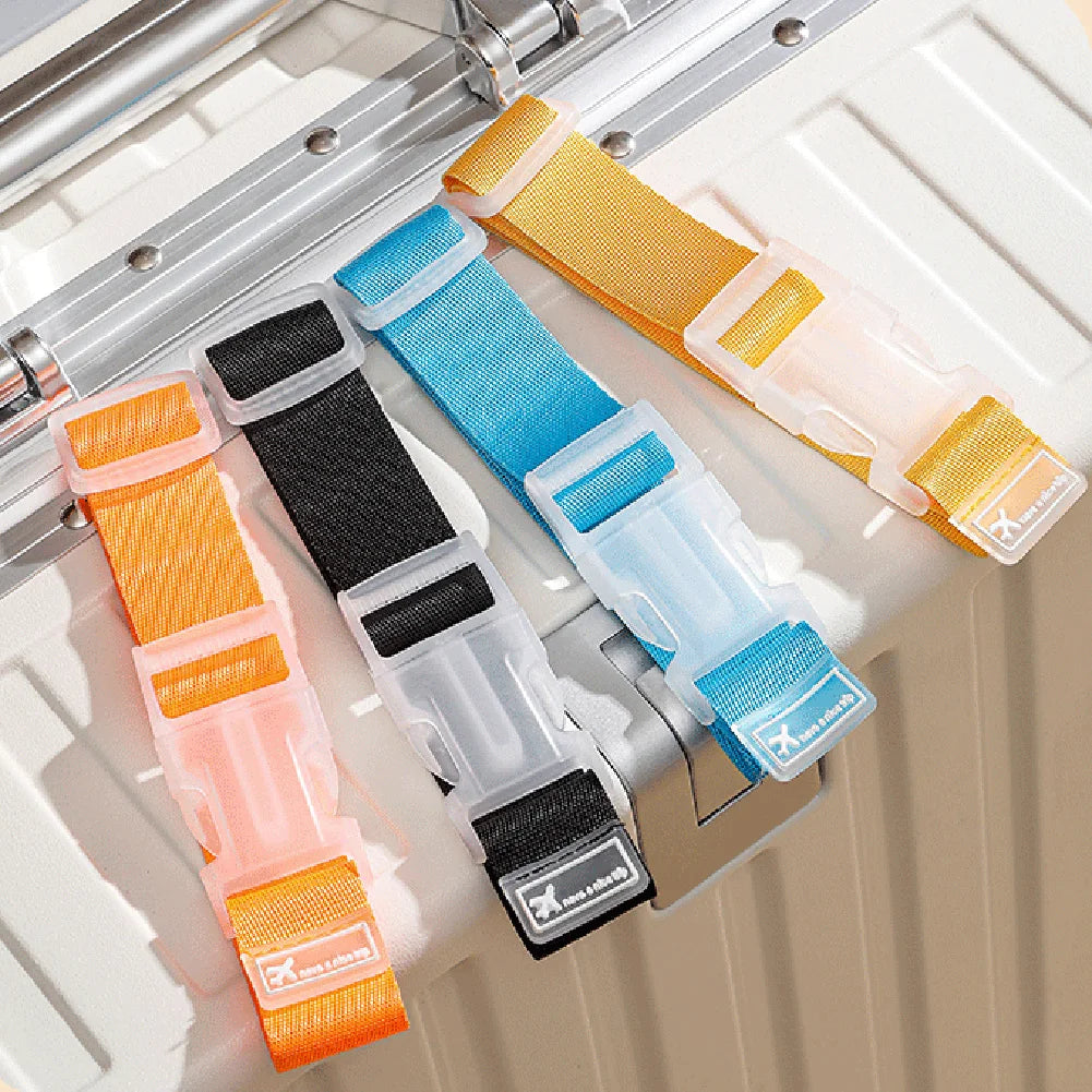 Travel Luggage Strap Strong Adjustables Length Preventings Baggages Shifting Suitcase Holdalls Straps For Business Trip Backpack