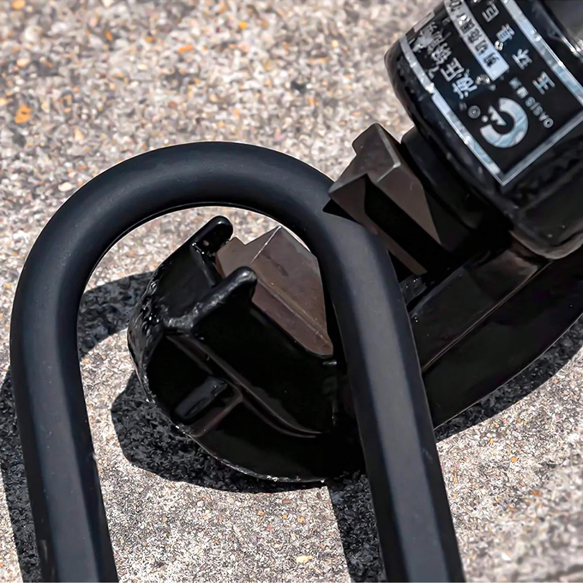 Bicycle lock mountain bike anti-theft U-shaped lock electric car motorcycle anti-shear anti-breaking