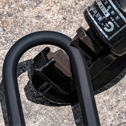 Bicycle lock mountain bike anti-theft U-shaped lock electric car motorcycle anti-shear anti-breaking