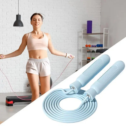 Jump Rope For Women Adjustable Skipping Rope With Ball Bearings Workout Equipment For Sports Cardio Home Gym School Playground