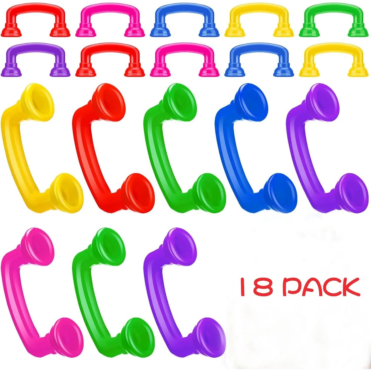 6/12/18Pcs Reading Phone, Auditory Feedback Whispering Phone Classroom Operational Adult, PC Based