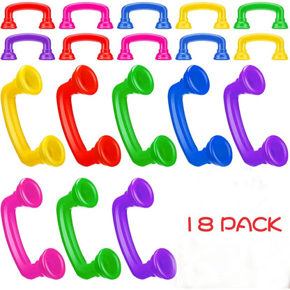 6/12/18Pcs Reading Phone, Auditory Feedback Whispering Phone Classroom Operational Adult, PC Based