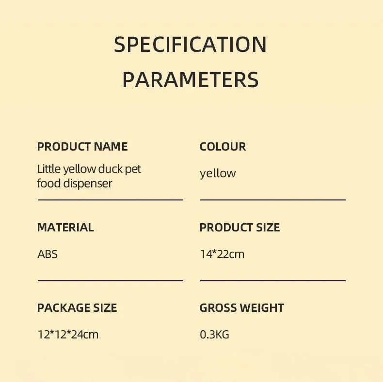 Automatic Dog Feeder Duck Design With Pedal For Feeding And Water Drinker Dogs Food Dispenser Pet Bowl