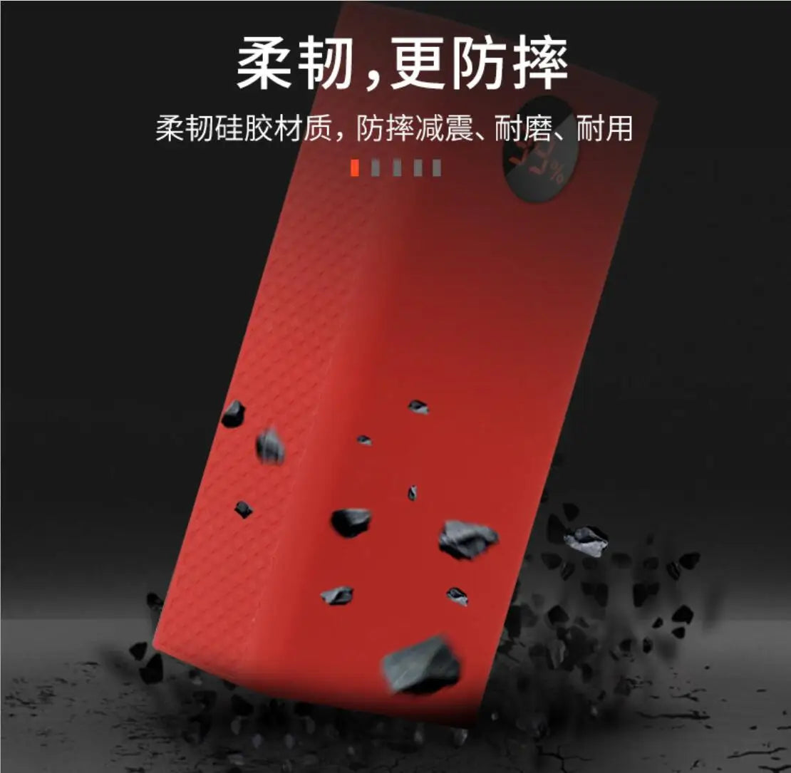 Silicone Case For ROMOSS PEA40 Power bank Protection Case Skin Shell For ROMOSS Zeus 40000mAh Power Bank Power Bank Accessories