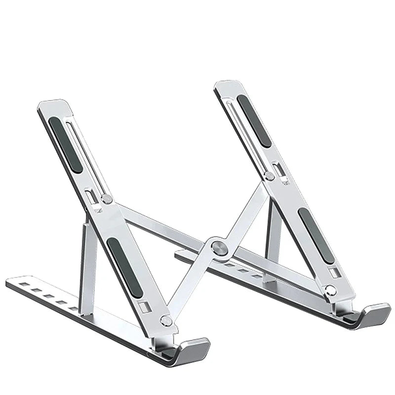 Foldable Metal Laptop Stand Adjustable Notebook Stand Laptop Holder Tablet Stand Computer Desktop Stand Laptop Accessories ﻿