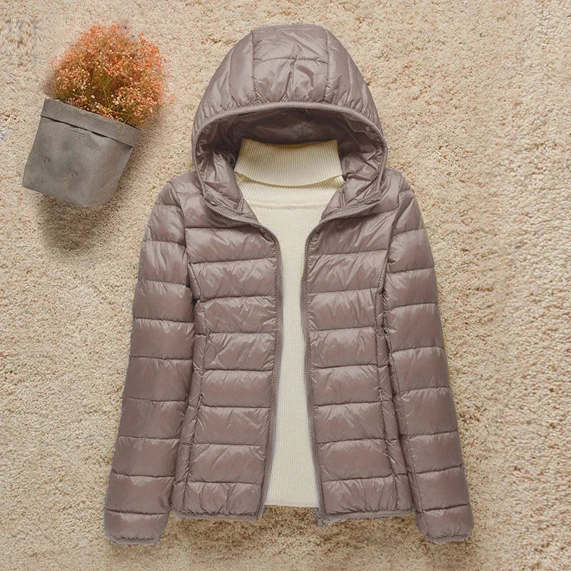 Duck Down Jacket Women Ultra Light Down Jacket All Season Feather Jacket Plus Women Overcoat Windbreaker Coats Down Coats