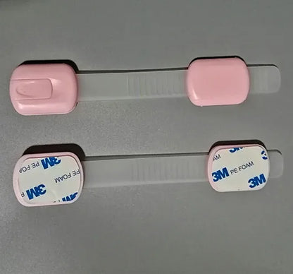 3Pcs Child Lock Protection for Locking Cabinet Cupboard Drawers Refrigerator Oven Toilet Trash Can Doors Children's Safety Kids