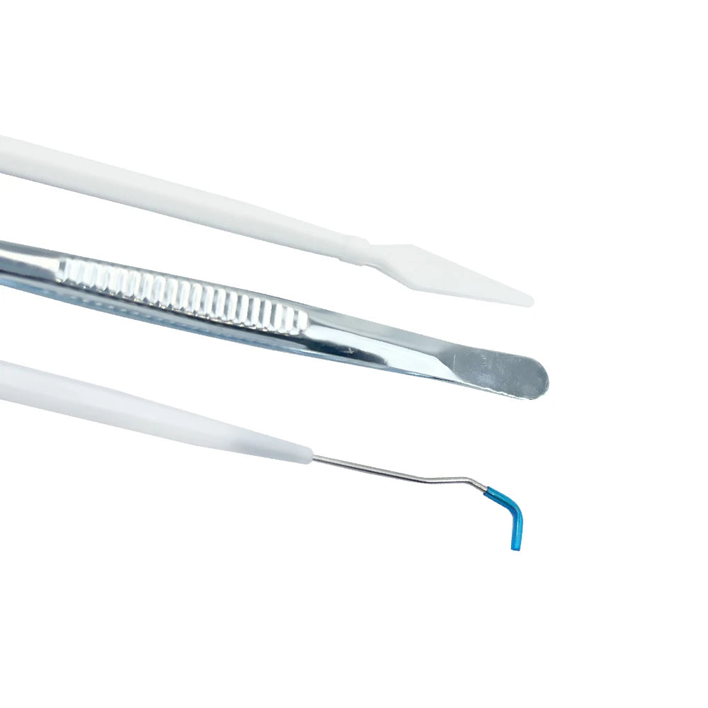 Dental Tool Kit Stainless Steel Instrument Disposable Cleaning Tools Mouth Mirror Probe Hook Pick Tweezer Set dentista Oral Care