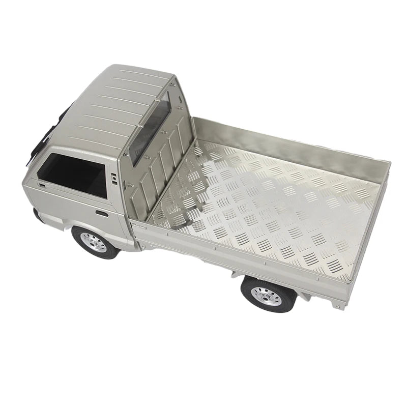 for WPL D12 1/10 RC Car Upgrade Parts Rear Trunk Cover Skid Plate Anti-Slip Board Decorative Plate Accessories