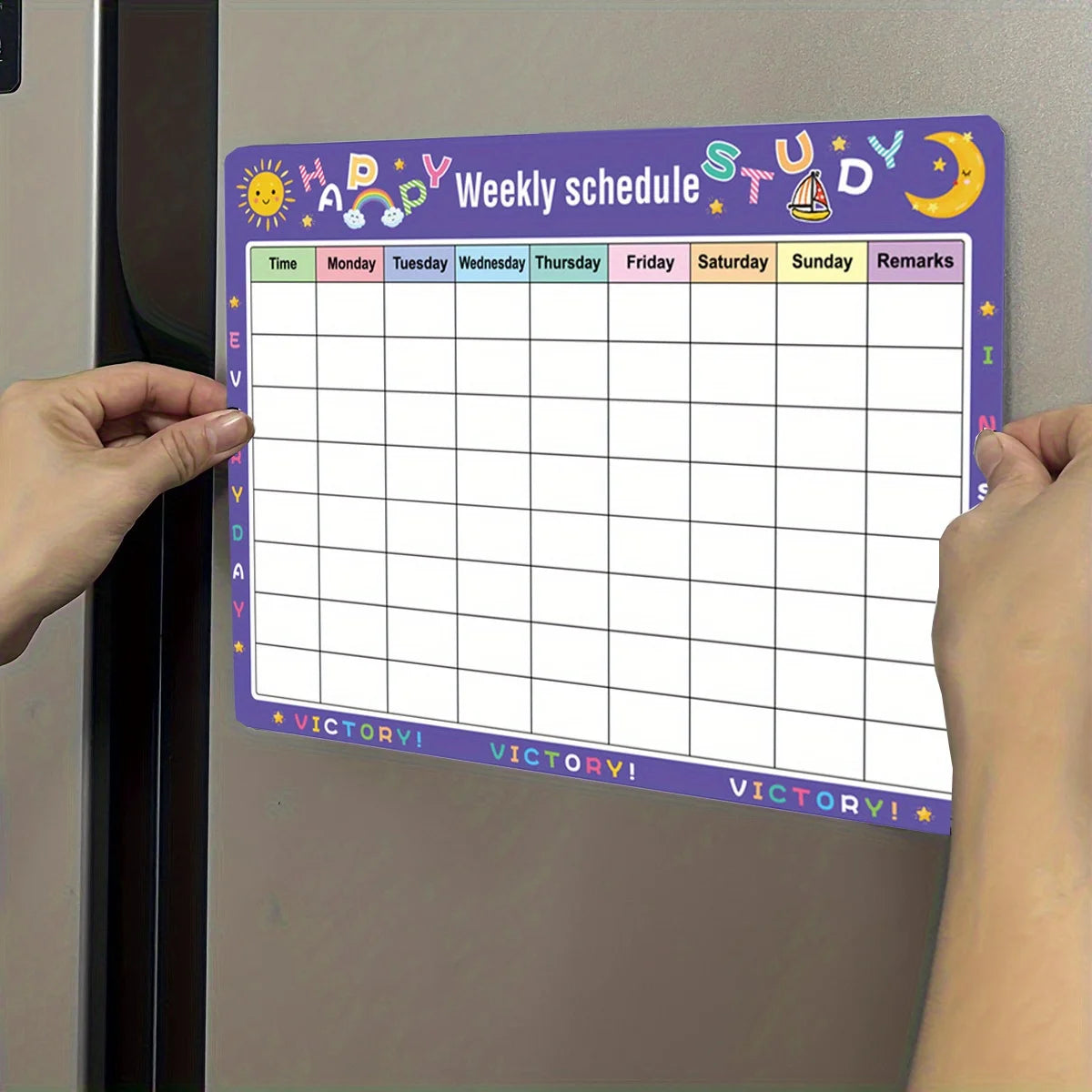 Calendar For Fridge Monthly Weekly Planner Calendar Table Dry Erase Whiteboard Fridge Sticker Message Board Menu